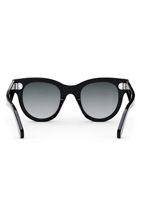 CELINE Bold 3 Dots 48mm Square Sunglasses .